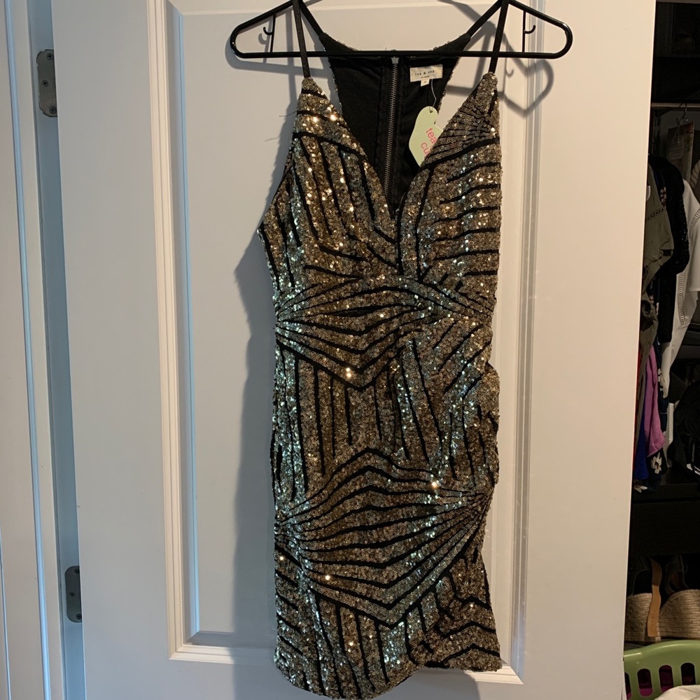Encore sequin mini dress - Picture 2 of 8
